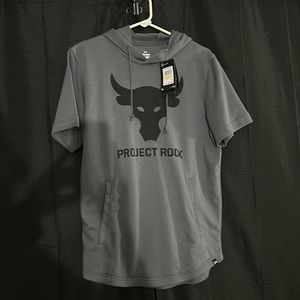 Under Armour Project Rock Short Sleeve Hoodie